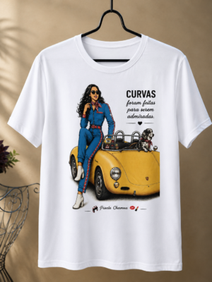 Camiseta Curvas - coleção Charmosa & spyder