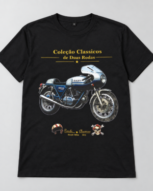 Camiseta preta Ducati 900S 1975