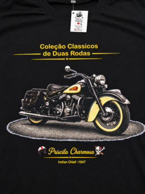 Camiseta preta Indian Chief 1947