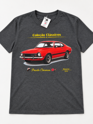 Camiseta Maverick vermelha 1974