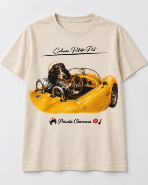 Camiseta bege Piloto pet 02